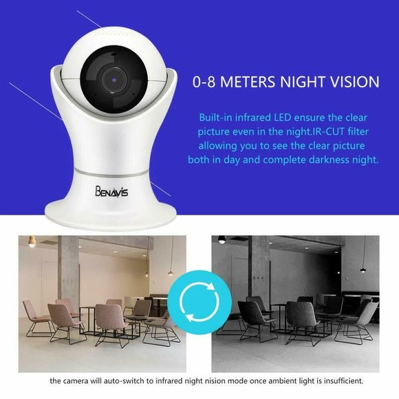 WiFi Security Camera 1080P Motion Wireless Full HD - Picture 7 of 9